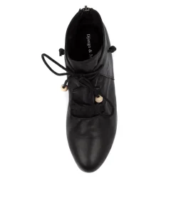 Defreeze Dj Black Black Heel Leather
