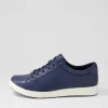 Delilah Xf Navy Leather Sneakers