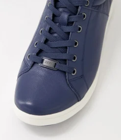 Delilah Xf Navy Leather Sneakers
