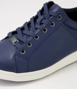 Delilah Xf Navy Leather Sneakers