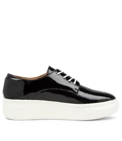 Derby City I Black Patent Leather Sneakers