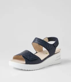 Dina 3 Notte Woven Leather Sandals