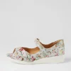 Disco W Wild Flower Leather Sandals