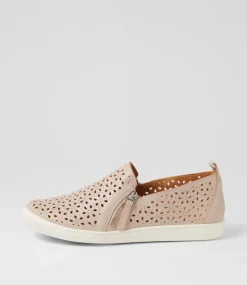 Dixon Xf Nougat Leather Sneakers