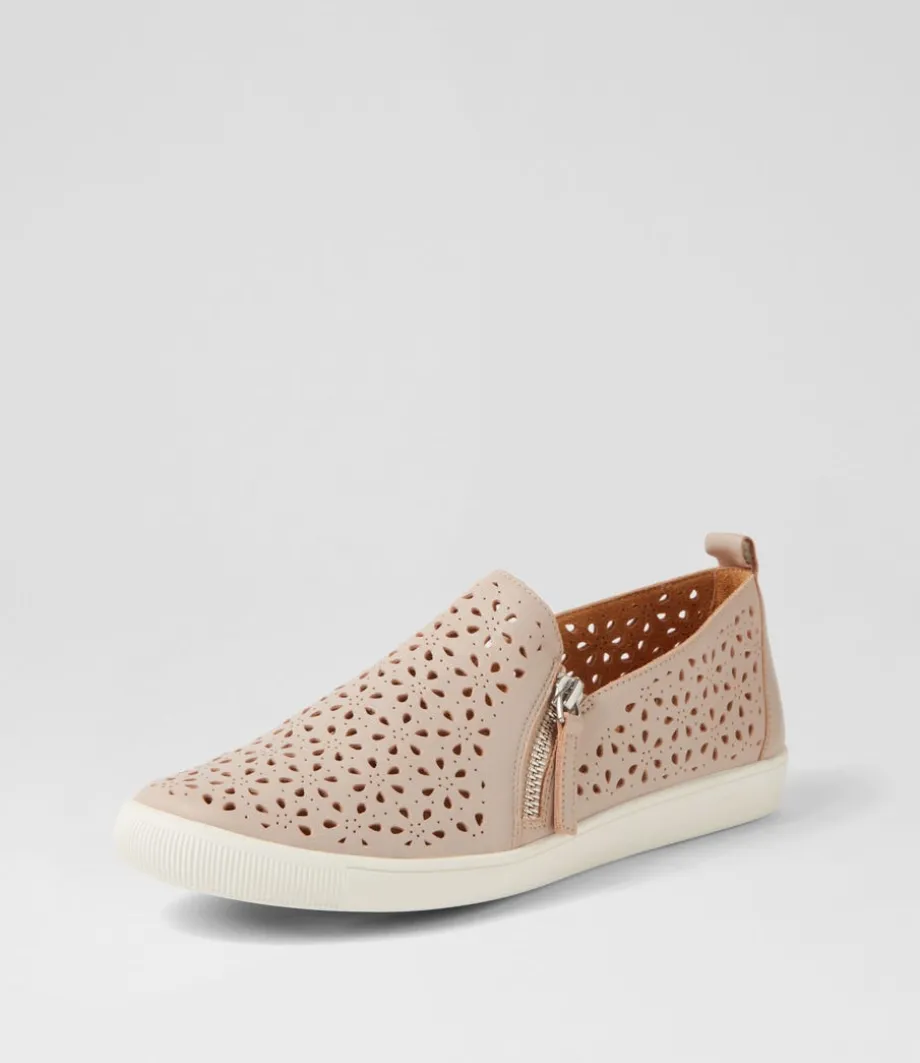 Dixon Xf Nougat Leather Sneakers