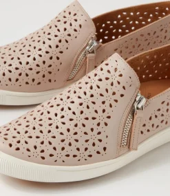 Dixon Xf Nougat Leather Sneakers