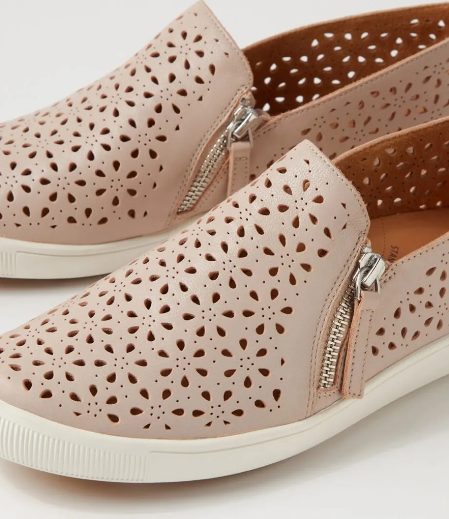 Dixon Xf Nougat Leather Sneakers