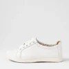 Doha Xf White Leather Sneakers