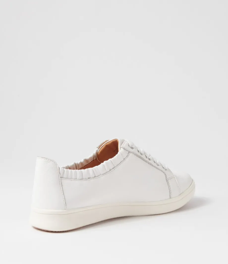 Doha Xf White Leather Sneakers