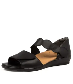 Donato W Black Leather