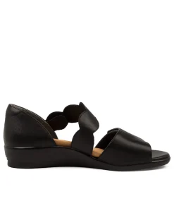 Donato W Black Leather