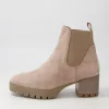 Dunkan Mushroom Suede Chelsea Boots