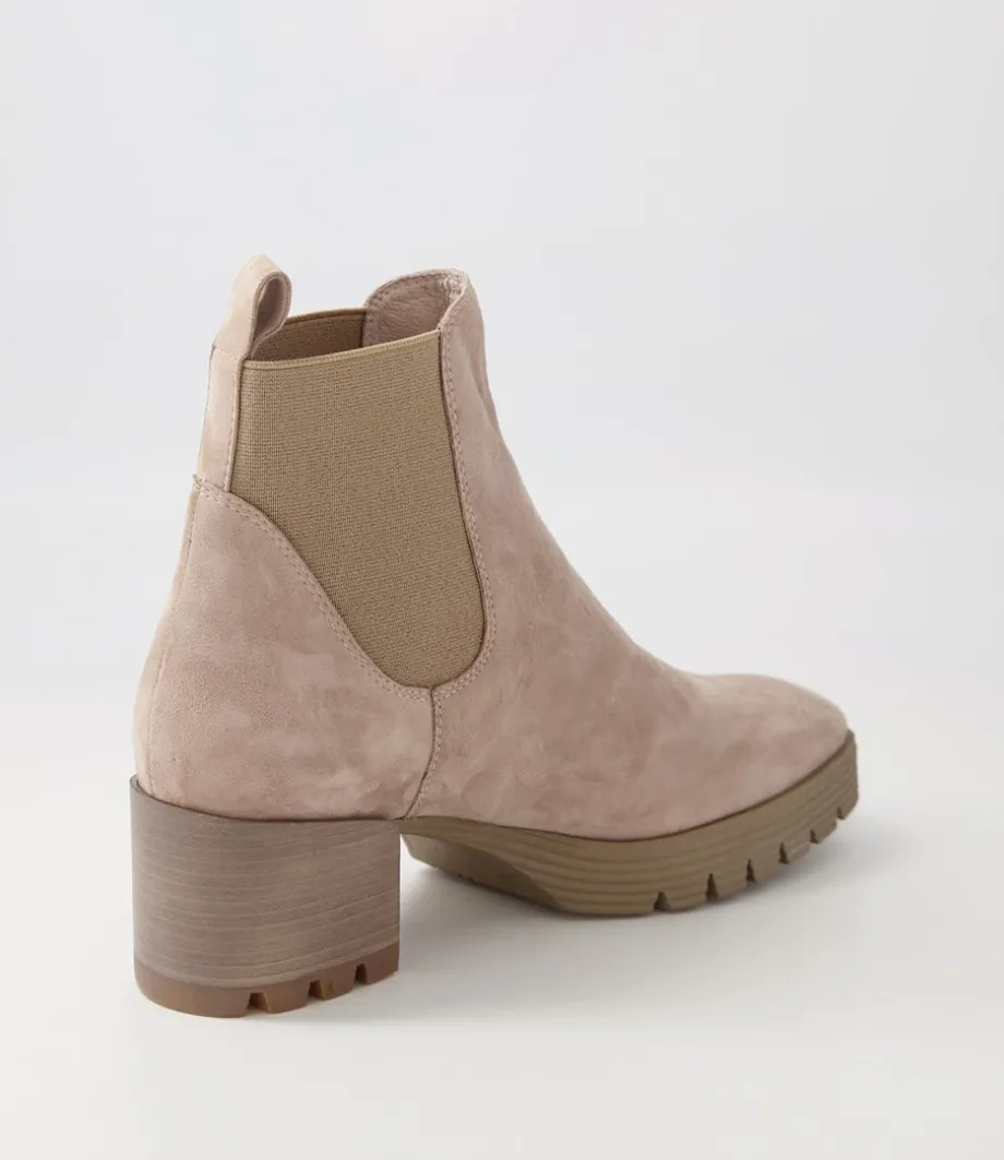 Dunkan Mushroom Suede Chelsea Boots