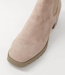 Dunkan Mushroom Suede Chelsea Boots