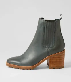 Dustee Forest Leather Chelsea Boots