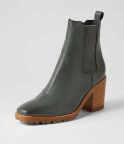 Dustee Forest Leather Chelsea Boots
