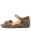 Dusty W Greige Leather