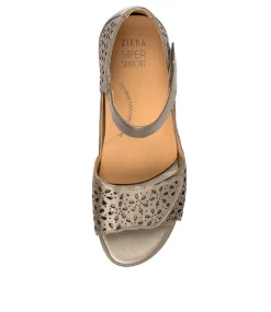 Dusty W Greige Leather
