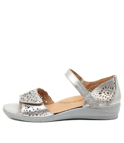 Dusty W Silver Leather