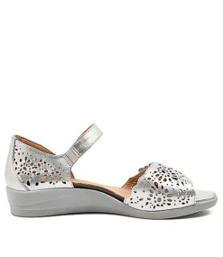 Dusty W Silver Leather