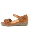 Dusty W Tan Leather