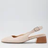 Ebbiez W Nude Leather Heels