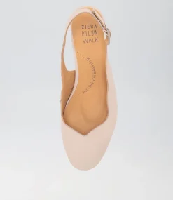 Ebbiez W Nude Leather Heels