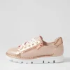 Elos Dusty Pink Pale Rose Gold Leather Sneakers