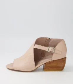 Elvira Cafe Leather Sandals