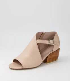 Elvira Cafe Leather Sandals