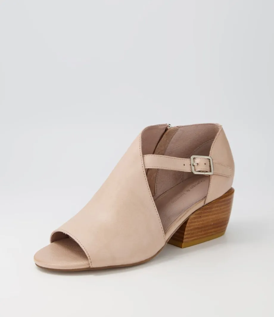 Elvira Cafe Leather Sandals