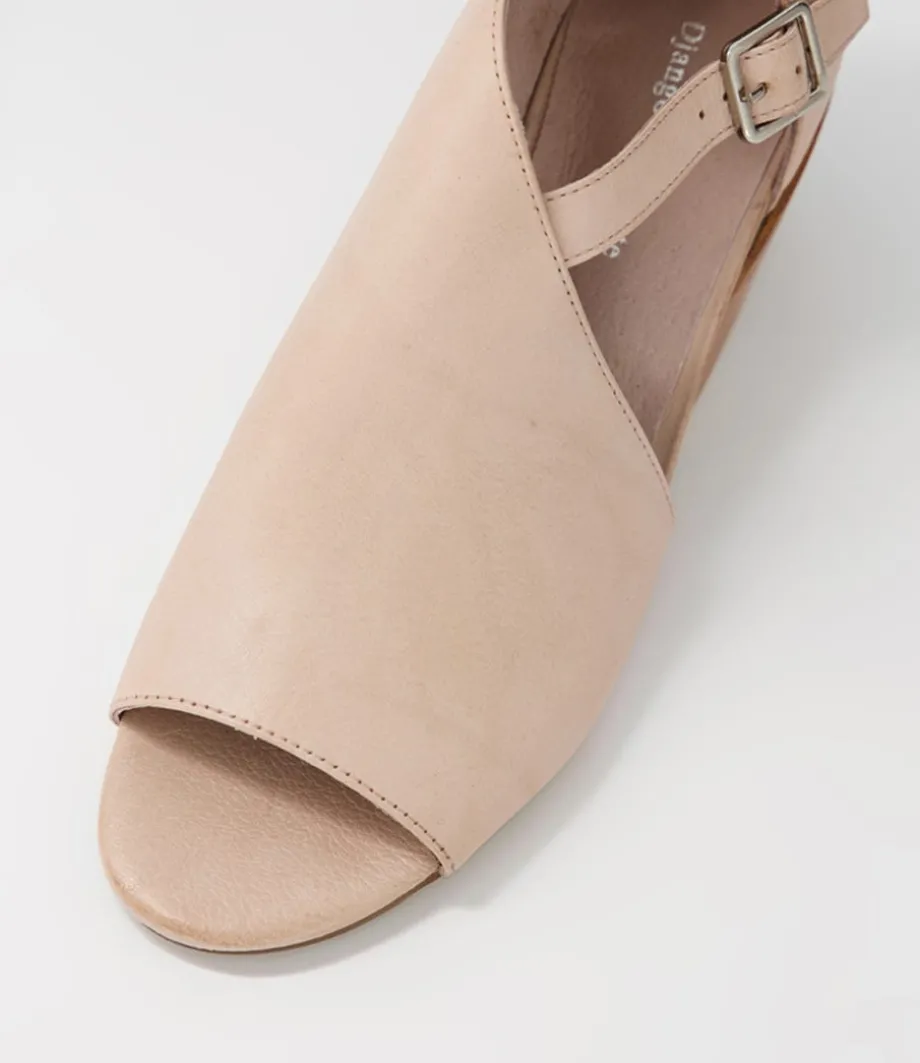 Elvira Cafe Leather Sandals