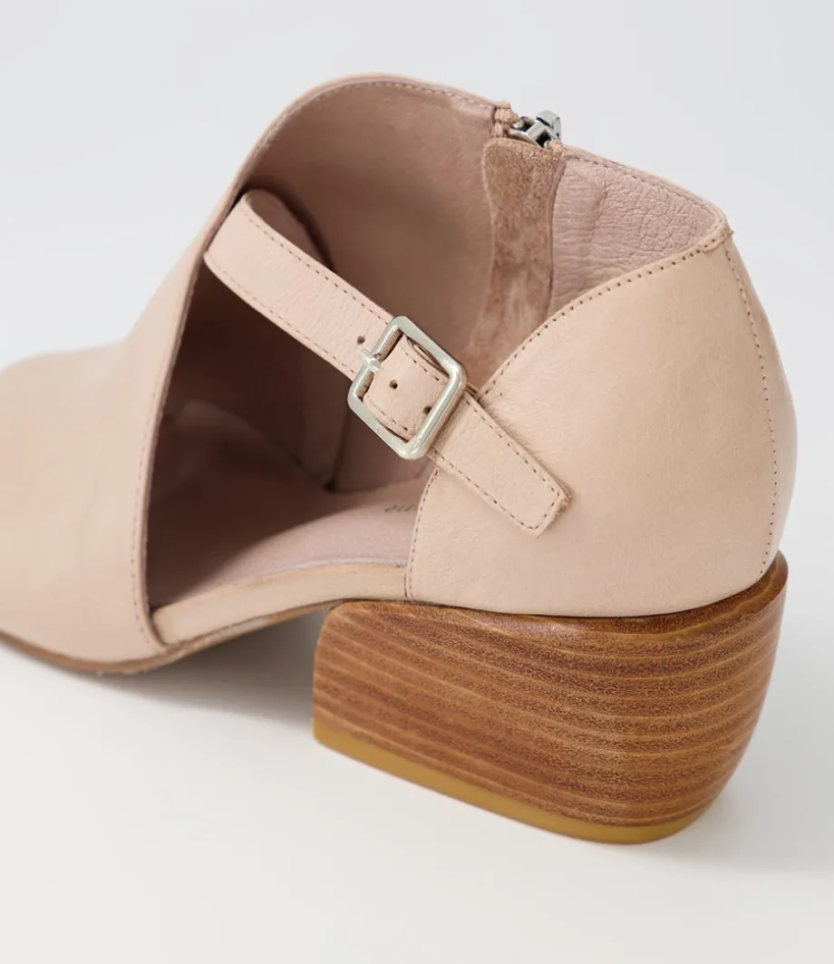 Elvira Cafe Leather Sandals