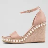 Epra Cafe Leatherwedge Espadrilles