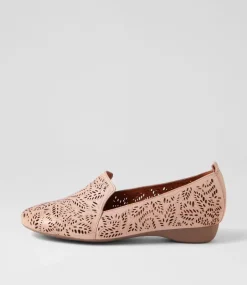 Errin Rose Leather Loafers