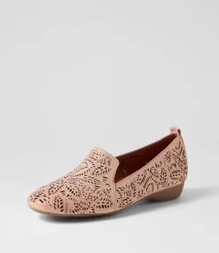 Errin Rose Leather Loafers