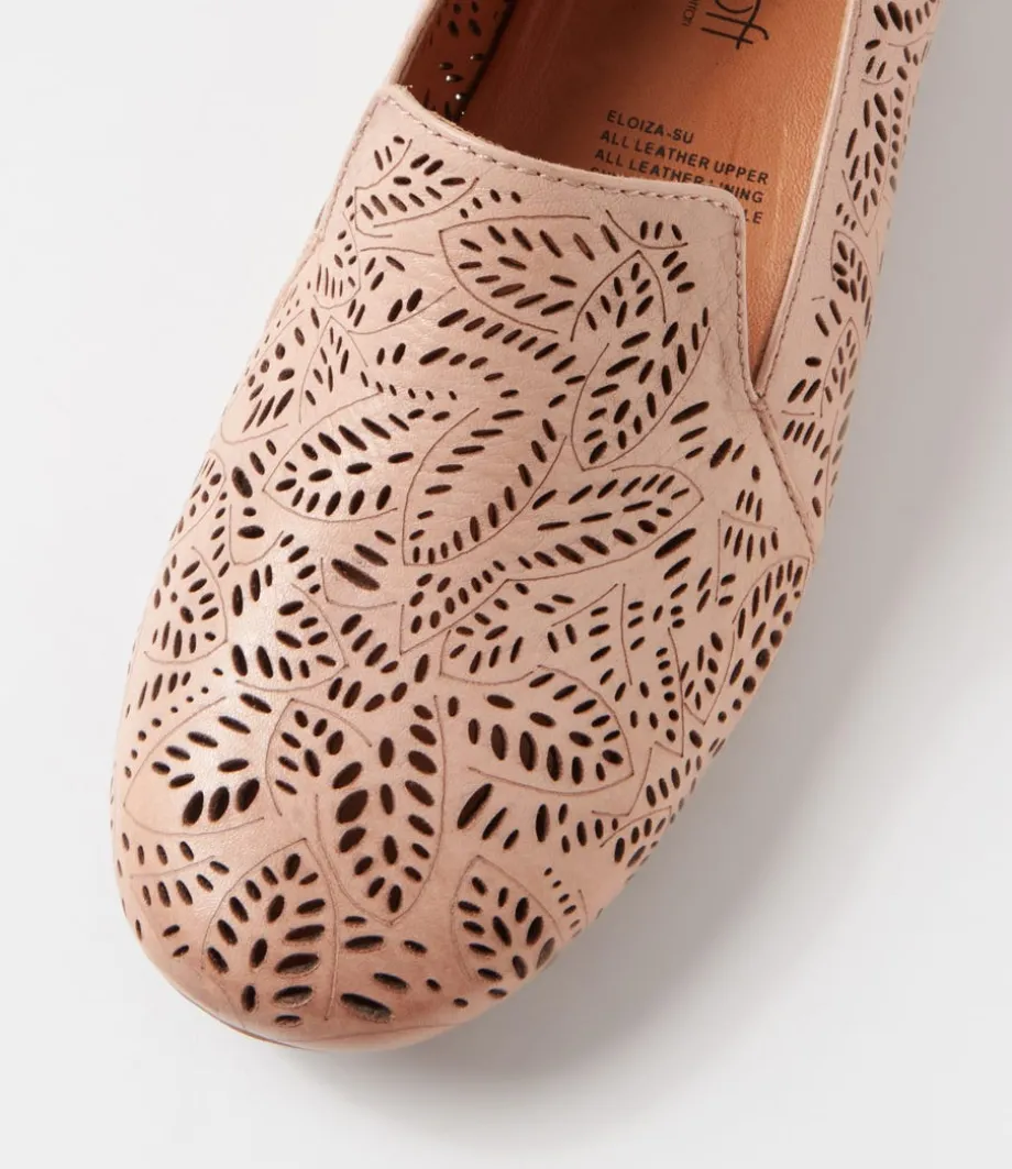 Errin Rose Leather Loafers