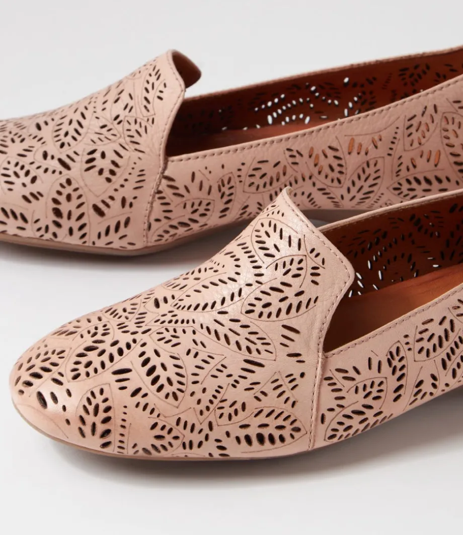 Errin Rose Leather Loafers
