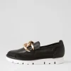 Esin Black Mesh Leather Sneakers