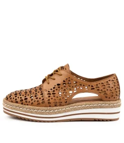 Essa Dk Tan Leather