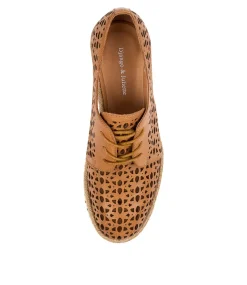 Essa Dk Tan Leather