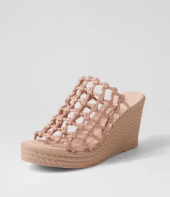 Essexx Rose Leather Sandals
