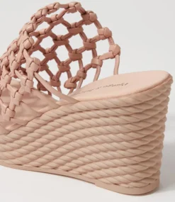 Essexx Rose Leather Sandals