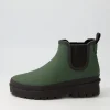 Everlane Olive Black Gumboots