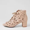 Excellent Nude Leather Sandals