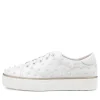 Faif White Leather Sneakers