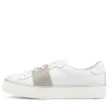 Fane White Leather Sneakers