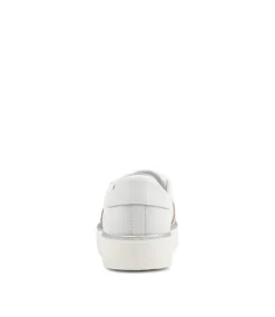 Fane White Leather Sneakers