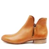 Faye Dk Tan Leather