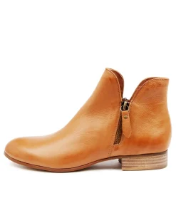Faye Dk Tan Leather